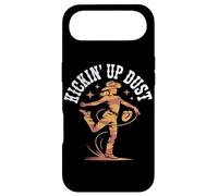 Kickin' Up Dust Cowgirl Rodéo Fun Coque pour iPhone Air