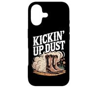 Kickin' Up Dust Line Bottes de Danse Country Coque pour iPhone 17