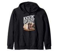 Kickin' Up Dust Line Bottes de Danse Country Sweat à Capuche