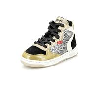 Kickers KICKLAX Basket, Jaune Noir Zebre, 24 EU