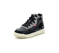 Kicklax, Sneakers Hautes Fille, Noir Brillant, 33