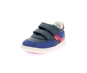 Kickmotion, Sneakers Basses Garçon, Bleu Marine Rouge, 21