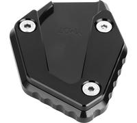 Kickstand Extension Pad Anti Slip Side Stand Support pour Yamaha MT 07/FZ 07/Tracer 700 2014-2019 (noir)