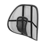 Kicode Maillage lombaire noir Back Brace Support Pour siège de voiture de bureau