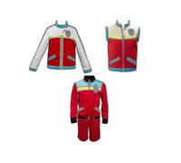 (kid 150cm,Long Sleeve Model)Woof Cos Captain Ryder Cosplay Costume Adult Children's Version Of The Undershirt Costume-r