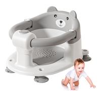 Kid Bath Seat, Bath Support, Quick and Secure Installation, Toddler Shower Seat with Stable and Ergonomic Design for Boys and Girls, 16.14x12.6x9.45 Inches
