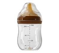 Kid Bottles Anti Colic,160ml Breastfeeding Kid Bottle with Breast