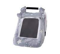 Kid Car Seat Sun Shade Breathable Zipper Stroller Protection Net | car seat cover, carrier cover with zippered viewing window, plush car seat canopy, breathable and