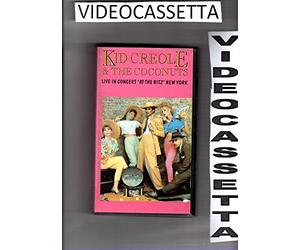 KID CREOLE & THE COCONUTS - LIVE IN CONCERT AT THE RITZ NEW YORK - VHS