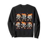 Kid Dancing Squelette Halloween Trick and Treat Sweatshirt