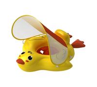 Kid Float - Tail Chamber Swimming Floats, Anti Slip Crotch Cute Duck Swim Pool Float with Removable Sun Protection Canopy | for Boys Girls Outdoor Water Park Beach Vacation Travel Family Gathering