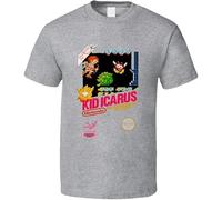 Kid Icarus Retro Video Game Box Art T Shirt(3X-Large)