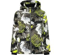 KID Jacket Snaps Hood olive-yellow fluo (07ZS) 128