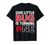 Kid Ladybug Birthday Girl 1 an Old Birthday Ladybug Lover T-Shirt