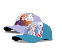 Kid Licensing Assortiment de 2 Casquettes de Base Frozen 2, Unisexe, pour Enfants, Multicolore, Taille Unique