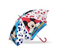 Kid Licensing PARAGUAS 41CM Manual Mickey Parapluie Jeunesse, Mixte, Multicolore, Taille Unique