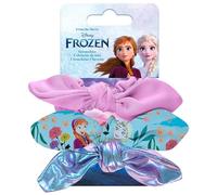 Kid Licensing Set de 3 chouchous avec nœud en tissu, multicolore, Única