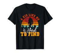 Kid Like Me Is Hard To Find Citation humoristique Big Foot Retro T-Shirt