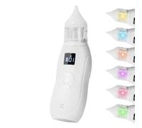 Kid Nasal Aspirator - ABS PC Silicone 16x5x4cm | Electric Gentle Anti Backflow Nose Cleaner | Safe Nasal Cleaner For Kindergarten, Nursery, Travel, Camping, Home And Indoor Outdoor Use