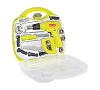 Kid-OBY : Valise d’Outils de Bricolage pour Enfant, Comprend 16 pièces (Scie, Perceuse, Tournevis, Pinces…) - Jouet Bricolage Enfant Réaliste - Jouet Enfant 3 Ans et Plus - 813092
