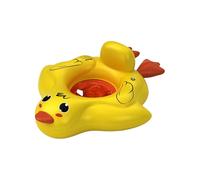 Kid Pool Float with Canopy - with Removable Sun Protection Canopy, Cute Duck Swim Pool Float | for Outdoor Beach Vacation Travel Family Gathering Backyard Resort, 12-36M Boys Girls