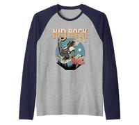 Kid Rock Born Free Eagle Manche Raglan