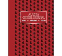 Kid’s Alaska Cruise: 8 Day Activity Book & Travel Journal for Kids ages 6+: Haida Art Otter - Red