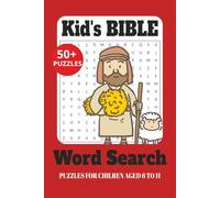 ✨ Kid’s Bible Word Search Puzzle Book: Fun Christian Puzzle Book with 50+ Faith-Based Word Searches for Children Ages 6-11