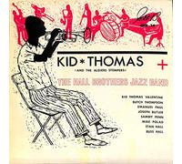 Kid Thomas and the Algiers Stompers - Kid Thomas and the Algiers Stompers: The Hall Brothers Jazz Band - mit Autogramm / signiert - Vinyl LP