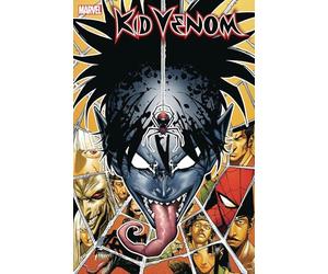 Kid Venom #1 Main Cover by Taigami with Rated Comics Acrylic Backer