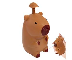 Kid Water Soaker Toy - Cute Capybara Shape Beach Toy for | Easy-Press Trigger with High-Velocity Stream & Leakproof Reservoir for Squirting, Splashing, Soaking and Playing