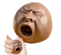 Kid Water Soaker Toy, Funny Squeeze Sprayer, Yawning Face Tea Pet Design, Soft Grip Tricky Squirt Toy for Party Favors, Beach Pool Bath Water Games for Boys Girls, Lightweight Portable Fun