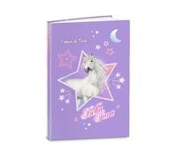 KID'ABORD - Cahier de Textes Bella Sara - Couverture violette - Dimension 15 x 21 cm