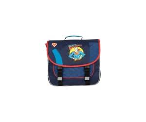 KID'ABORD Cartable scolaire 38 cm - Garçon - Bleu/Rouge - 2 compartiments