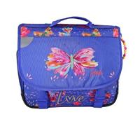 KID'ABORD Ettavee- Cartable scolaire 38 cm Fly With Me - Fille - Bleu/Violet Papillon - 2 compartiments