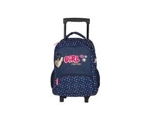 KID'ABORD KIP - Sac scolaire à roulettes Girl You Rock