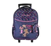 KID'ABORD Sac à roulettes scolaire primaire - Stalla Bianca Cow Girl