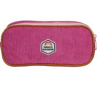 KID'ABORD Trousse Scolaire School Time - Bleu/Noir - Trousse Ronde