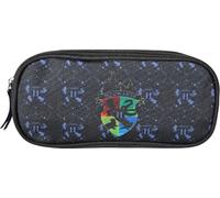 KID'ABORD Trousse Scolaire Superman - Bleu Marine/Rouge - 2 Compartiments