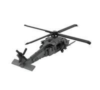 Kidaromo HH-60G Kit de modélisme d'hélicoptère militaire MOC avion technique de construction hélicoptère utilitaire militaire jouet de construction cadeau pour les fans militaires 1431 pièces