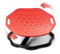 KidBloom Chaise Sensorielle Rotative pour Enfants Autistes, Jouet Sensoriel 360° pour DéVelopper L’éQuilibre (Rouge)