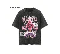 Kidbuu Vintage Shirt, Majin Buu Shirt, Anime Dragon Ball Shirt, Manga Shirt, Dragon Ball, Goku Shirt Menswear Top Underwear Tshirt Streetwear Tropical KOMFORT & SICHERHEIT - Das Kinder-T-Shirt aus 100