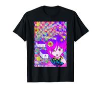 Kidcore Aesthetic Vaporwave Anime Girl It's Showtime Lofi T-Shirt