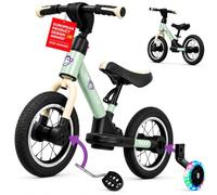 Kidcruiser Pedalplay Draisienne evolutive, Velo Enfants 2 Ans, Design 3 en 1, Javec des roulettes latérales et des pédales à LED, Cadre Robuste
