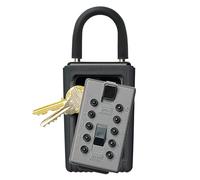 Kidde AccessPoint 001406 KeySafe Coffre-fort portable à 3 clés avec bouton poussoir Noir