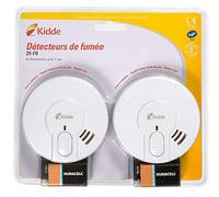 Kidde Détecteur de fumée 29-FR un paquet de 2 - vie de la batterie 03.2019