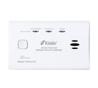 Kidde Détecteur de monoxyde de Carbone avec ou sans écran numérique 10 Ans | Capteur électrochimique, alarme 85 dB, LED d'état, format compact et portable