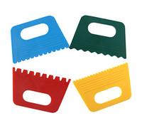 Kiddicraft Set de 4 Peignes texture Couleurs assorties