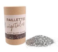 Kiddicraft tube paillettes végétales 35g - Argent
