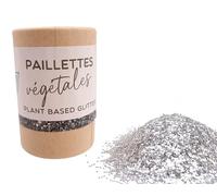 Kiddicraft tube paillettes végétales 5g - Argent